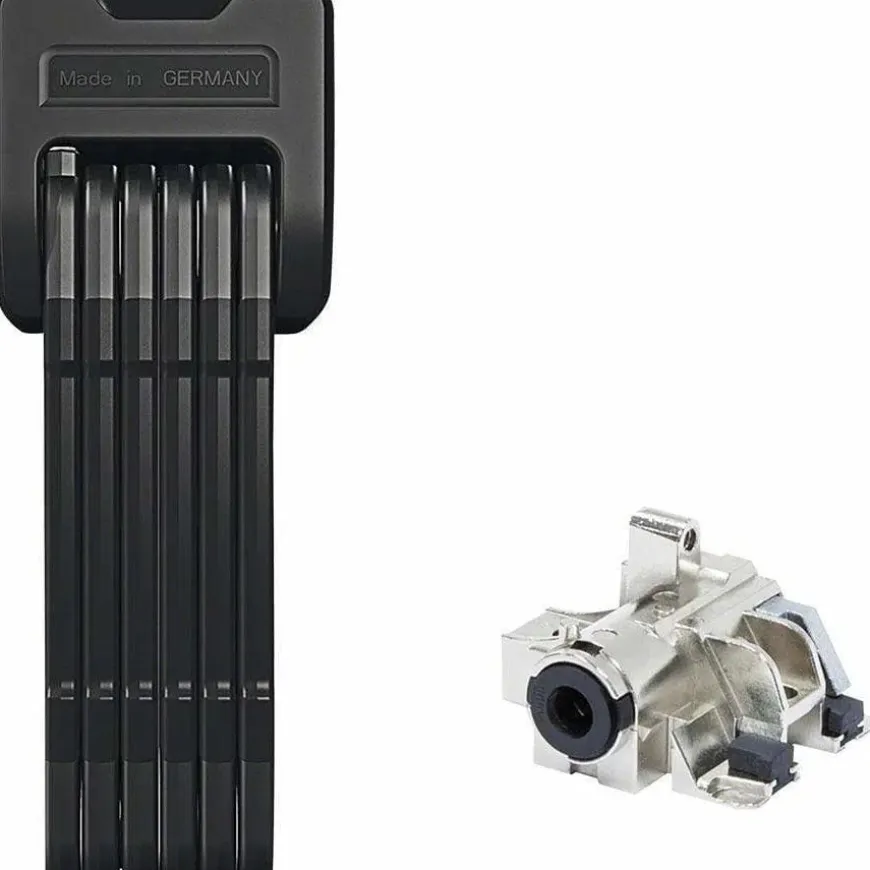 Abus Bordo 6405/85 Folding Bike Lock: Plus Battery Frame 85cm