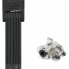 Abus Bordo 6015/90 Folding Lock with keyed alike eBike Battery Lock Core: Bosch Frame Type (DT2), Premium Key (Plus) *No Packaging