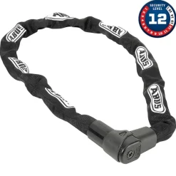 Abus CityChain Plus 1010K Chain Lock Key 9mm 110cm 3.6 Black