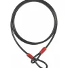 Abus Cobra Bike Seat Leash: 5mm x 75cm (2.5ft): Black
