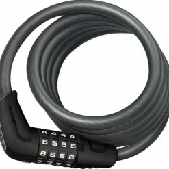 Abus Numero 5510 Combination Coiled Bike Cable Lock: 180cmx10mm With Mount