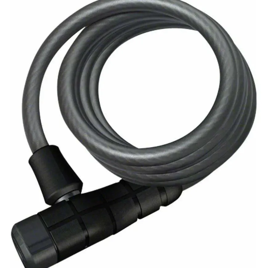 Abus Primo 5510 Keyed Coiled Bike Cable Lock: 180cm x 10mm