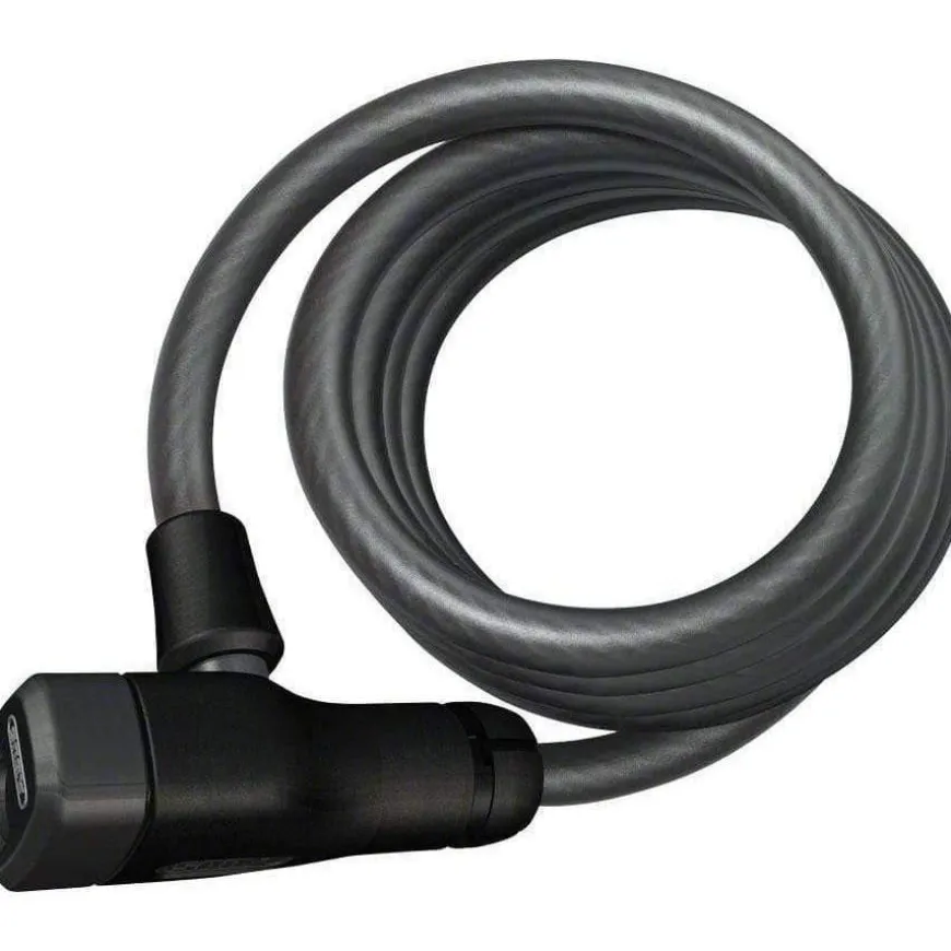 Abus Star 4508 Keyed Coiled Bike Cable Lock: 150cm x 8mm