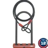 Abus Ultimate ComboPack - 420STD 9" U-lock 10mm/120cm Cable USH Bracket