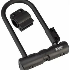 Abus Ultra 410 Bike U-Lock - 3.9 x 7", Keyed, Black, Includes bracket