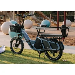 Aventon Abound Cargo E-Bike Handrail