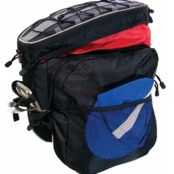 Banjo Brothers Expanding Rack Top Pannier Bag - Black