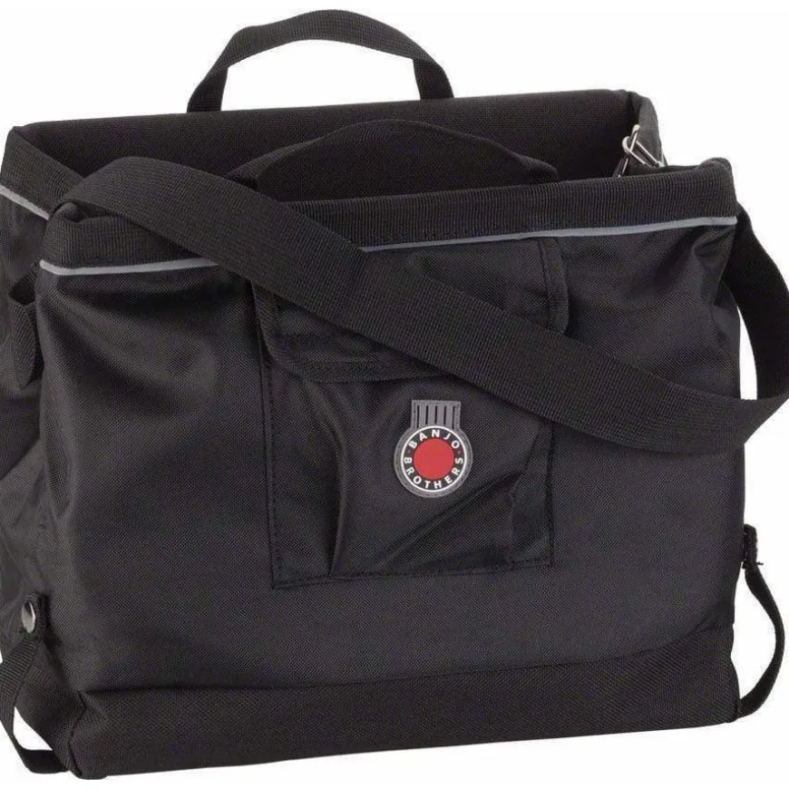 Banjo Brothers Grocery Pannier: Black Each