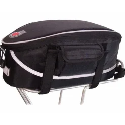 Banjo Brothers Rack Top Bag: Black