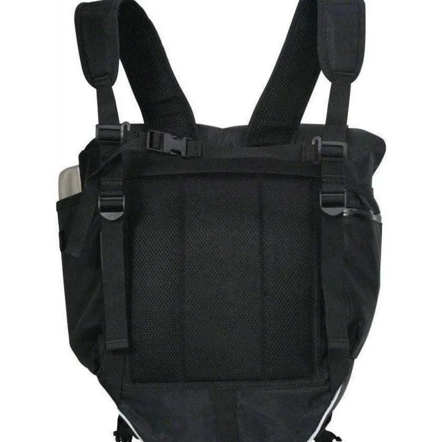 Banjo Brothers Waterproof Backpack Pannier: Black
