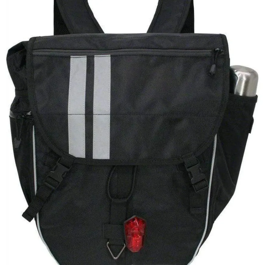 Banjo Brothers Waterproof Backpack Pannier: Black