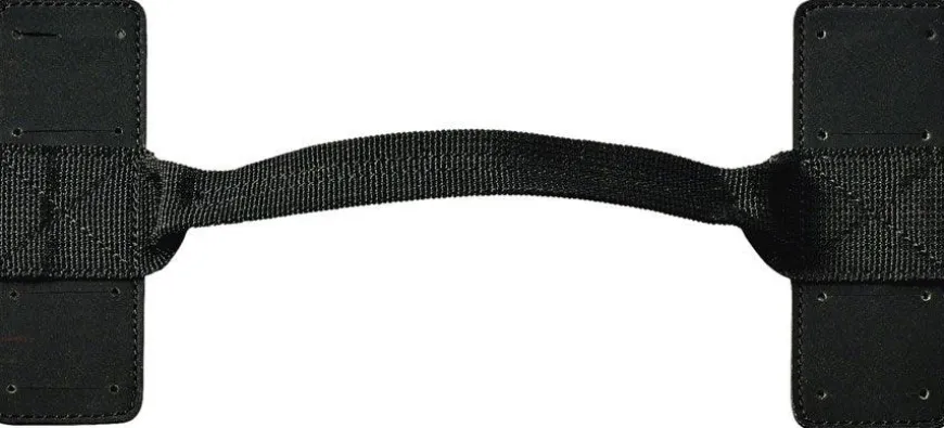 Basil Double Pannier Handle Uniuversal Bridge MIK Adaptor Plate BLK