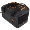 Basil Miles Tarpaulin Trunk Bag UBS UBS / Straps 12.6x7.9x7.9` 427 c.i. Black/Orange