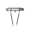 Basil Portland Front Rack Aluminum Black