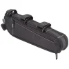 Bikase Long John Frame Bag Velcro Straps 13.5x4x1.5` 70 c.i. Black