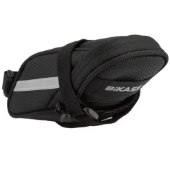 Bikase Momentum Seat Bag Velcro Straps 8.5x3x3.5` 50 c.i. Black