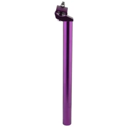 Black Ops Alloy Anodized Seatpost 25.4mm 350mm Purple Alloy 25mm