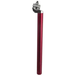 Black Ops Fluted Seatpost 27.2mm 350mm Red Alloy 25mm