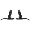Black Ops Hinged 2-Finger Lever Black Pair 2 Finger