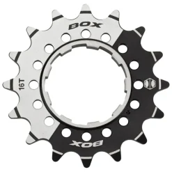 BOX Box One 3/32" CNC AL 7075 Cog Black - 16t