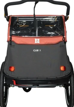 Burley Cub X Child Trailer - Double Sandstone Red