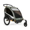 Burley DLite X Child Trailer - Double Sage Green