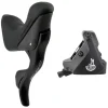 Campagnolo Chorus Ergopower Hydraulic Brake/Shift Lever Disc Caliper - Right/Rear 12-Speed 160mm Flat Mount Caliper BLK
