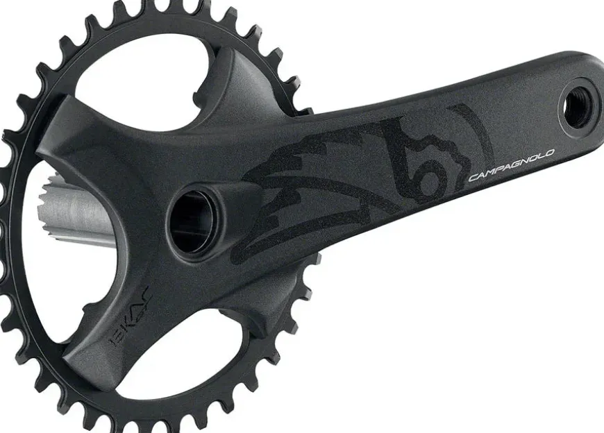 Campagnolo EKAR GT Crankset - 172.5mm 13-Speed 42t 123mm BCD Ultra-Torque Spindle Interface BLK