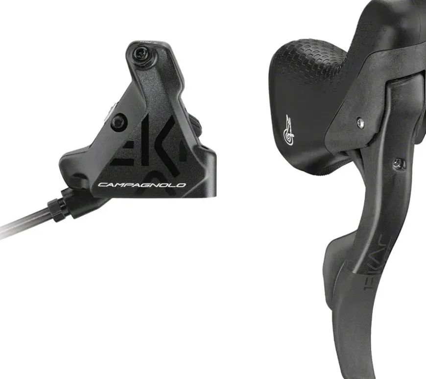 Campagnolo EKAR GT Ergopower Shift/Brake Lever Disc Brake Caliper - Right/Rear 13-Speed 140mm Flat Mount Hydraulic Caliper BLK