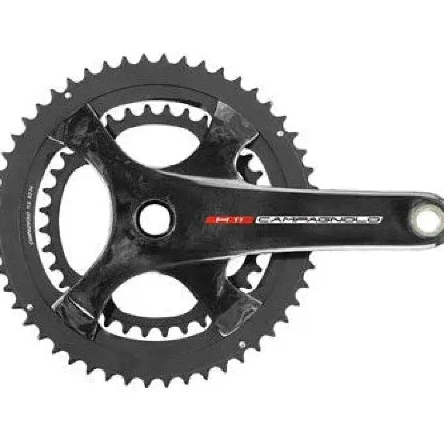 Campagnolo H11 Bicycle Crankset - 175mm, 11-Speed, 50/34t, 112/146 Asymmetric BCD, Campagnolo Ultra-Torque Spindle Interface, Carbon