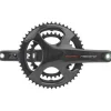 Campagnolo Super Record Bicycle Crankset with Stages Power Meter - 170mm, 12-Speed, 50/34t, 112/146 Asymmetric BCD, Ul-Tq Interface, Carbon