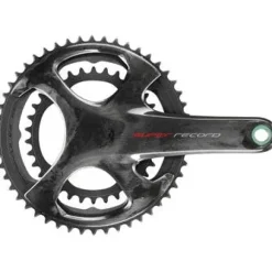 Campagnolo Super Record Bicycle Crankset - 170mm, 12-Speed, 52/36t, 112/146 Asymmetric BCD, Campagnolo Ultra-Torque Spindle Interface, Carbon