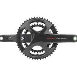 Campagnolo Super Record Crankset Stages Power Meter - 175mm 12-Speed 50/34t 112/146 Asymmetric BCD Ul-Tq Interface Carbon