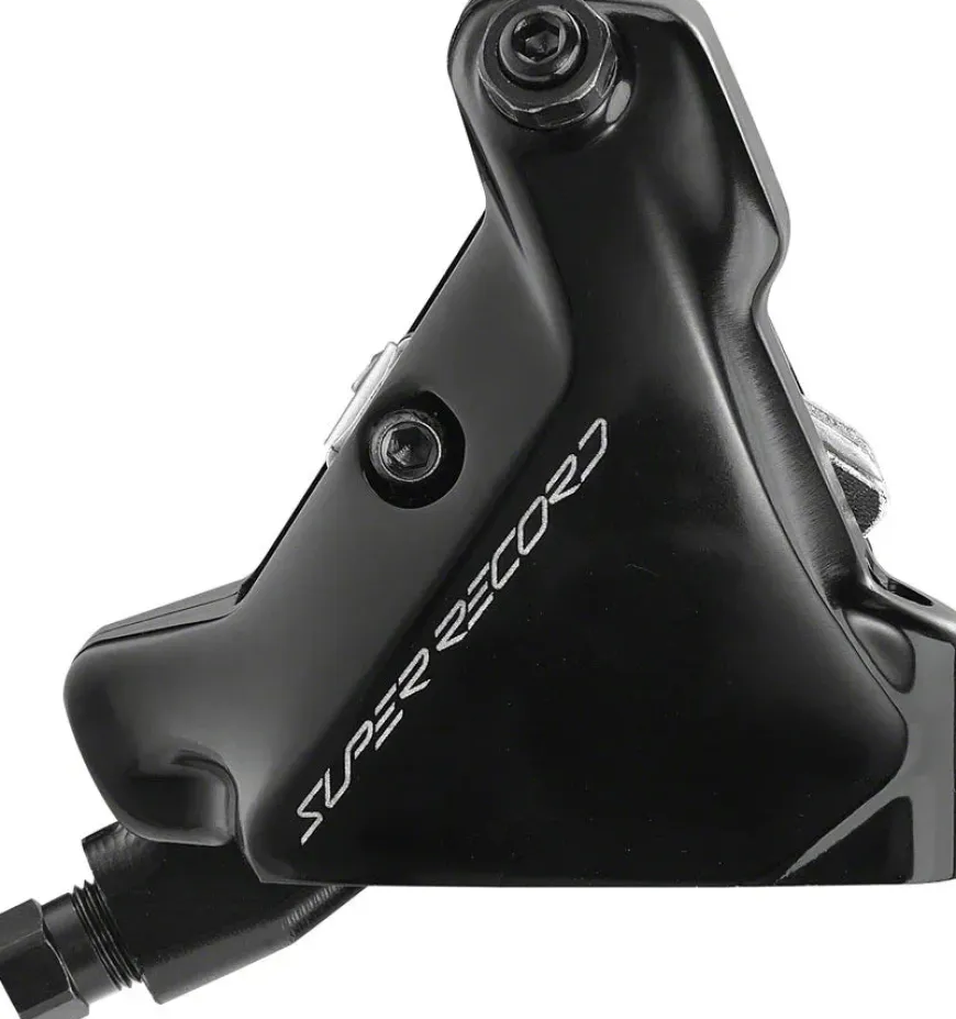 Campagnolo Super Record Ergopower Wireless Control Lever Brake Caliper - Left/Front 12-Speed 140mm Hydraulic Disc Brake Caliper
