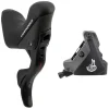 Campagnolo Super Record Ergopower Hydraulic Brake/Shift Lever Disc Caliper - Right/Rear 12-Speed 160mm Flat Mount Caliper BLK