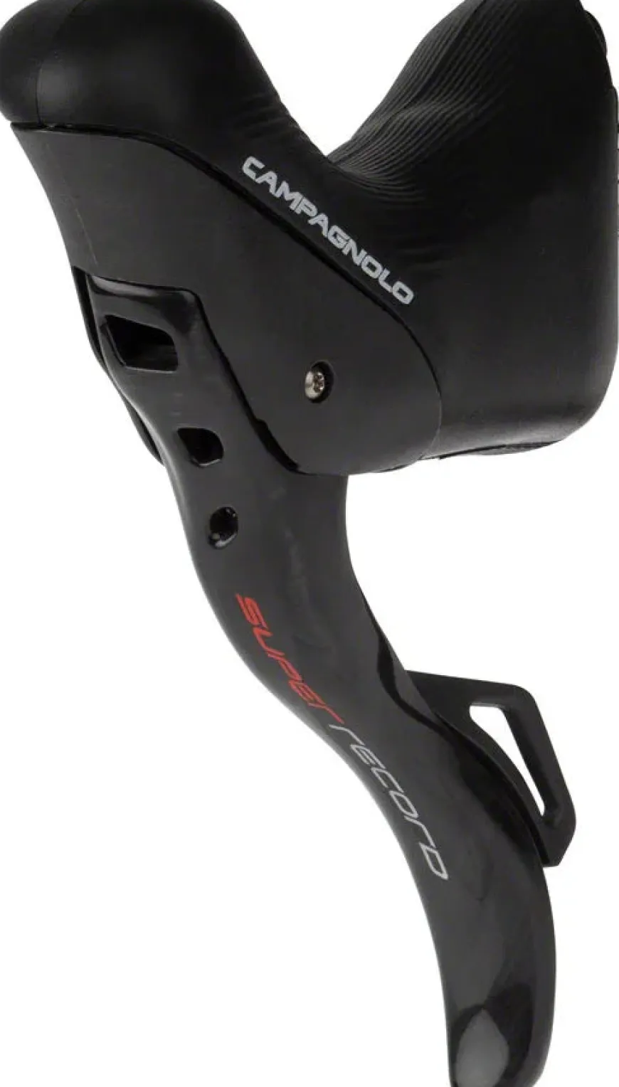 Campagnolo Super Record Ergopower EPS Hydraulic Brake/Shift Lever Disc Caliper - Left/Front 12-Speed 140mm Flat Mount Caliper BLK