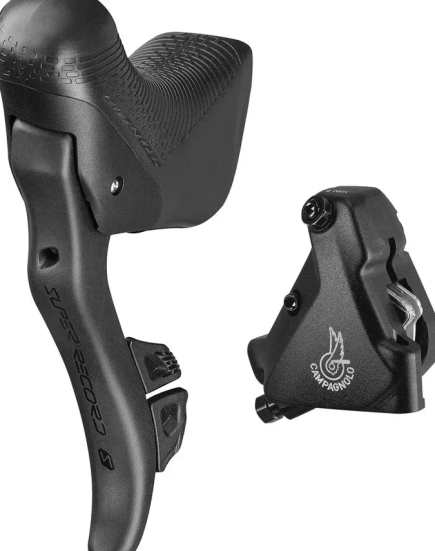 Campagnolo Super Record S Ergopower Wireless Control Lever Brake Caliper - Left/Front 12-Speed 140mm Hydraulic Disc Brake Caliper