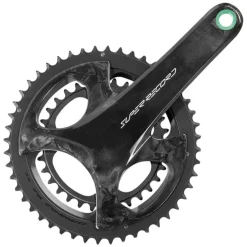 Campagnolo Super Record Wireless Crankset - 170mm 12-Speed 50/34t Campy 121/88 Asym BCD Ultra Torque Spindle Carbon