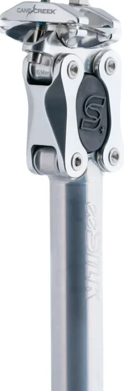 Cane Creek eeSilk+ Suspension Seatpost - Alloy 27.2 x 387mm 35mm Travel