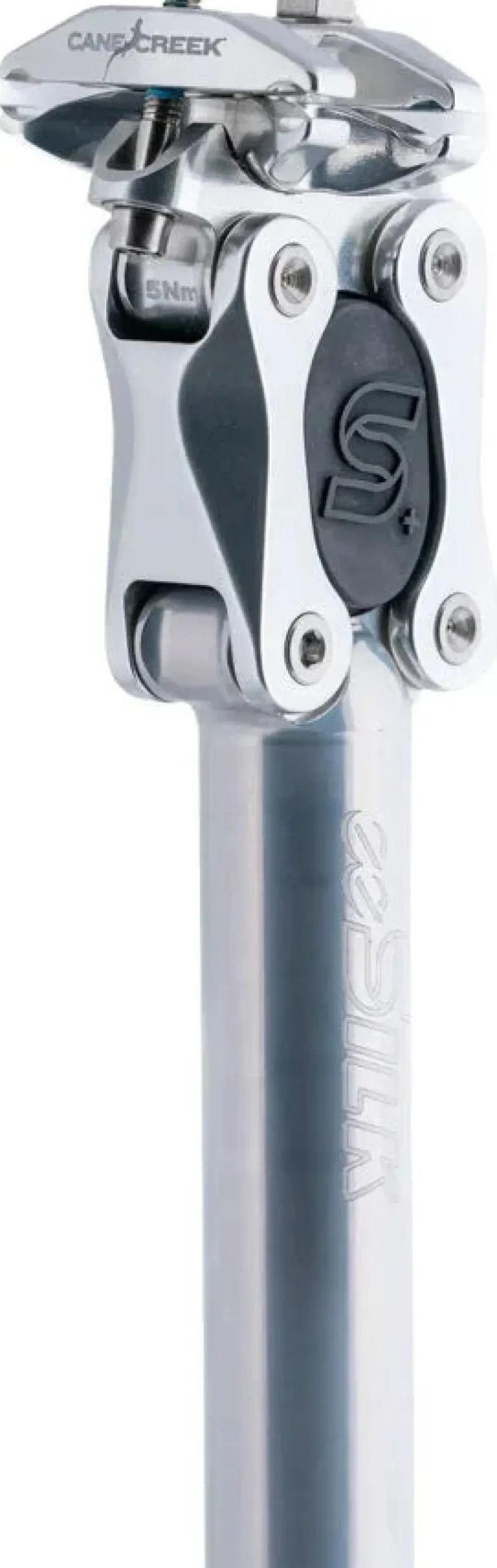 Cane Creek eeSilk+ Suspension Seatpost - Alloy 27.2 x 387mm 35mm Travel