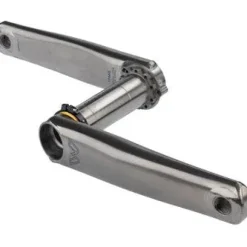 Cane Creek eeWings All-Road Titanium Crankset - 172.5mm Direct Mount 30mm Spindle Brushed Titanium