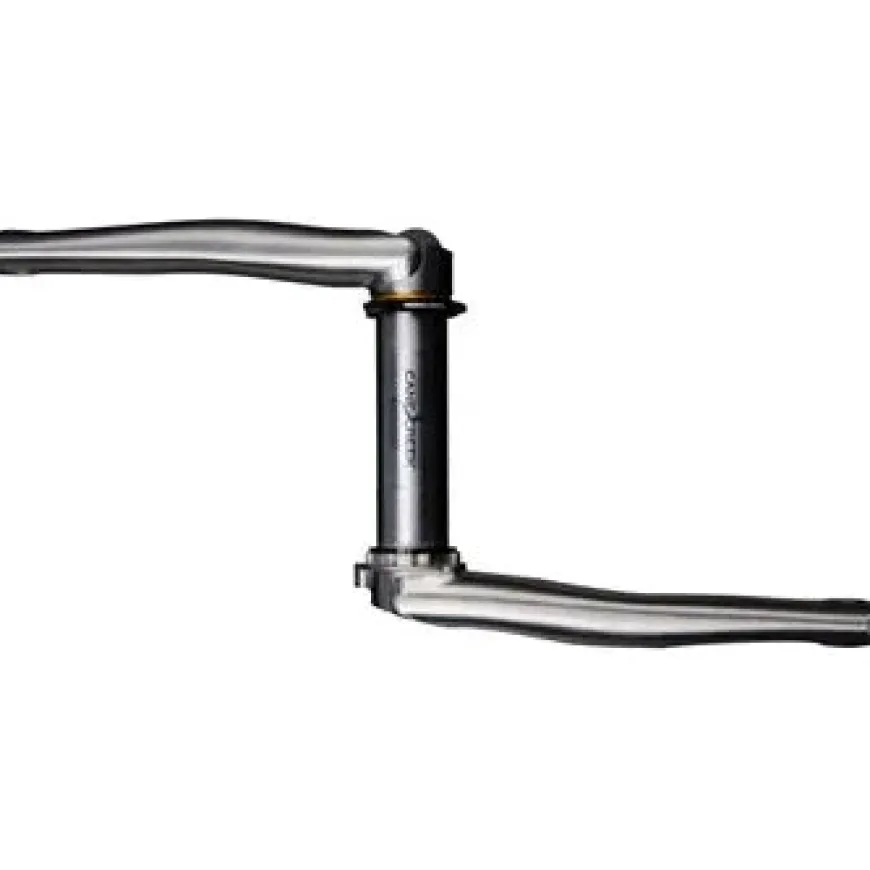 Cane Creek eeWings Mountain Titanium Crankset - 175mm Direct Mount 30mm Spindle Brushed Titanium
