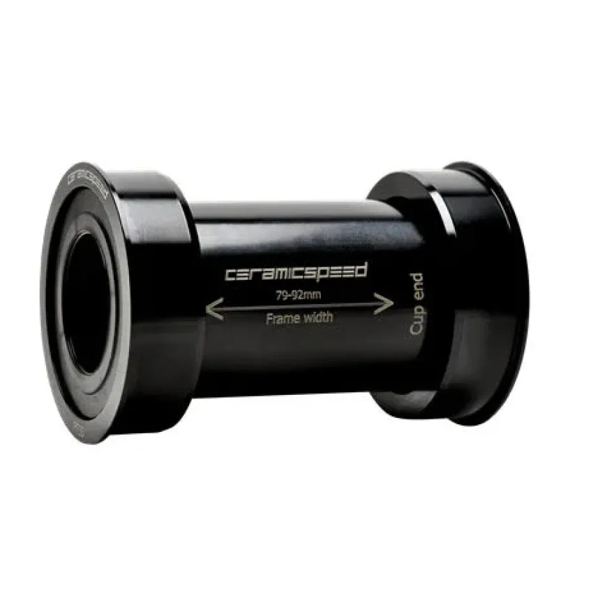 CeramicSpeed EVO386 Bottom Bracket - 86mm 24mm Spindle Black