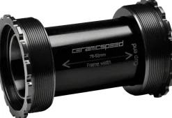 CeramicSpeed T47/86 Bottom Bracket - 30mm Coated Races Black