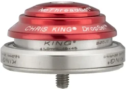 Chris King DropSet 3 Headset - 1-1/8 - 1.5" 41/52mm 36 Deg Red