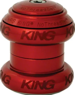 Chris King NoThreadSet Headset - 1-1/8" Sotto Voce Red