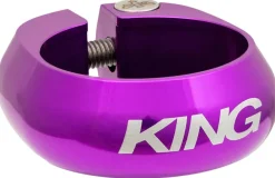 Chris King Seatpost Clamp - 34.9mm 3D Violet