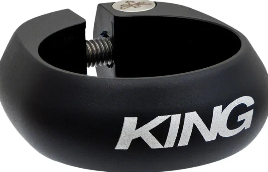 Chris King Seatpost Clamp - 34.9mm Matte Black