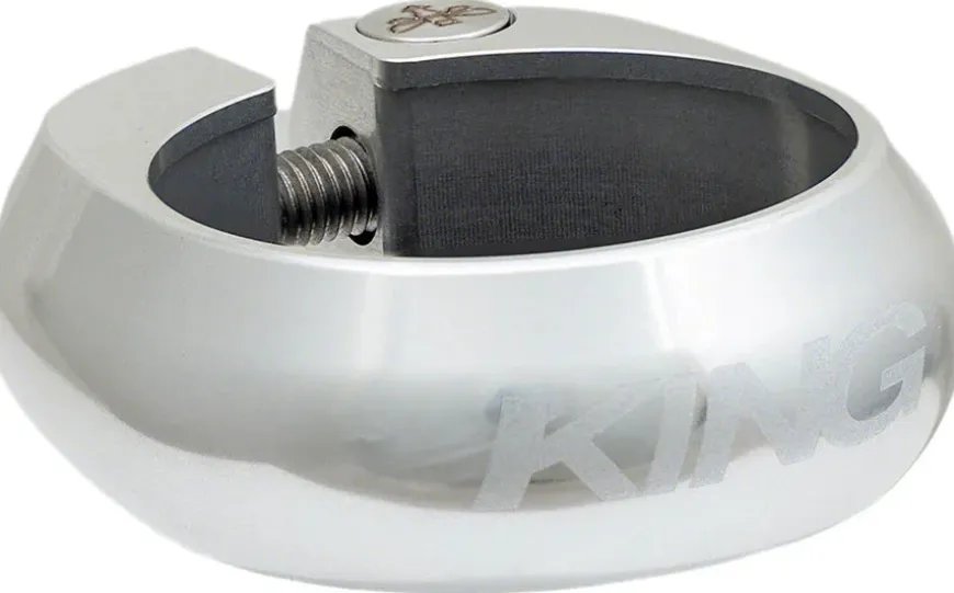 Chris King Seatpost Clamp - 34.9mm Silver