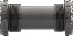 Chris King ThreadFit 24 Bottom Bracket Fit Kit 4 - English For Shimano Hollowtech II BLK